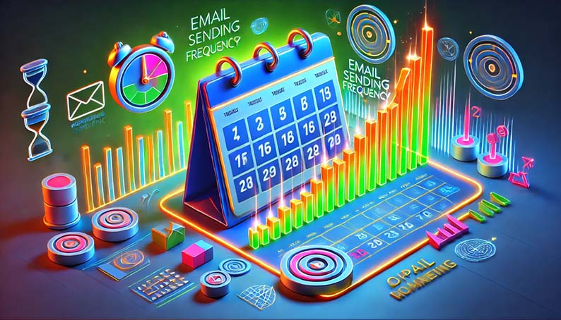 frecuencia de envio de emails